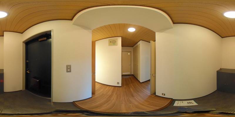 パノラマ画像玄関