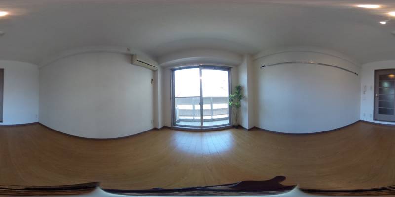 パノラマ画像洋室