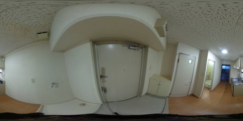 パノラマ画像玄関