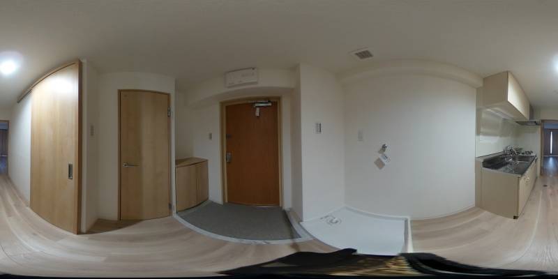 パノラマ画像玄関