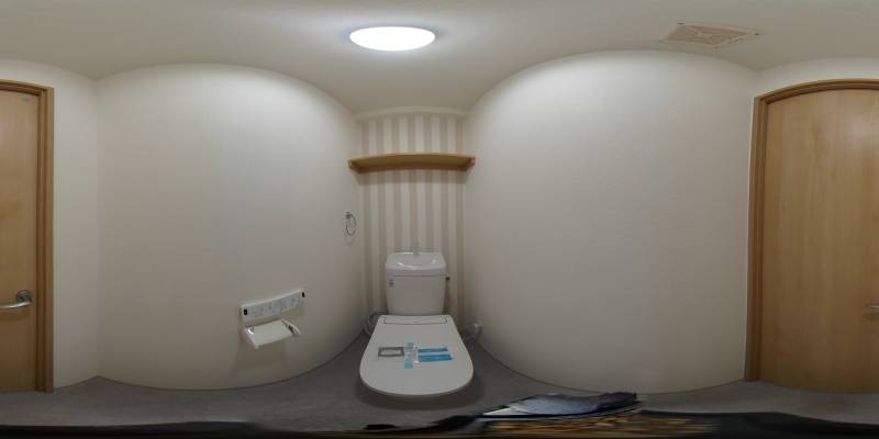 パノラマ画像トイレ