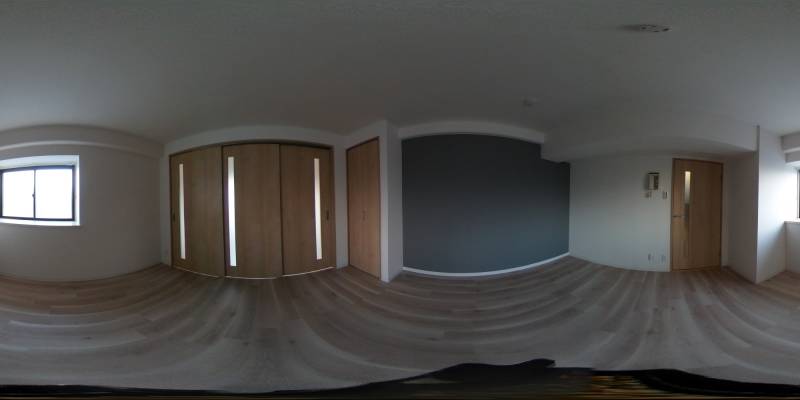 パノラマ画像洋室