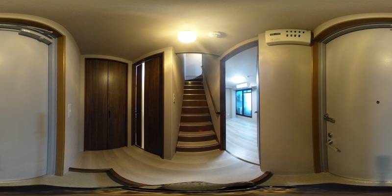 パノラマ画像玄関