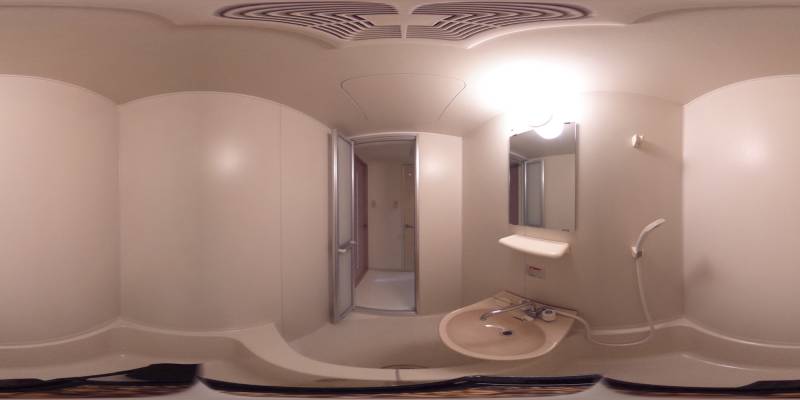 パノラマ画像バスルーム