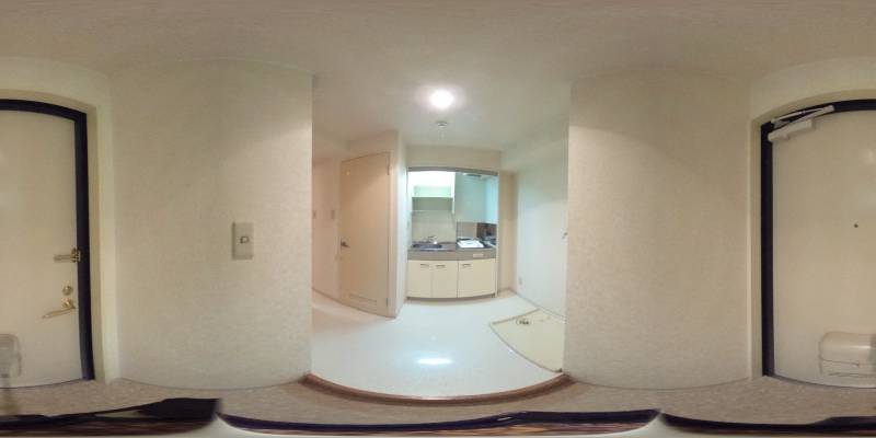 パノラマ画像玄関