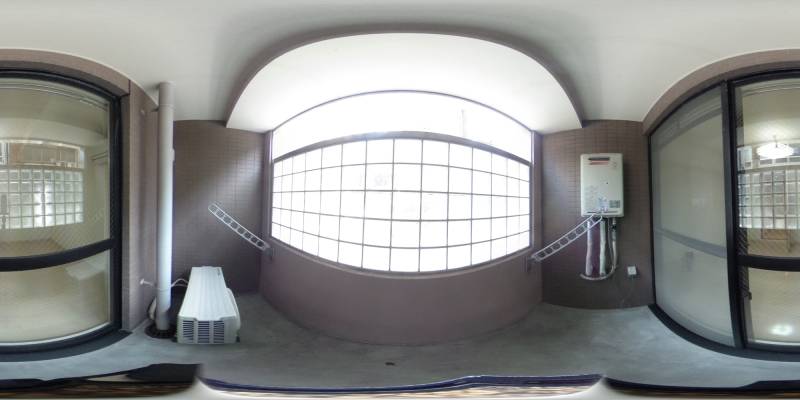 パノラマ画像バスルーム