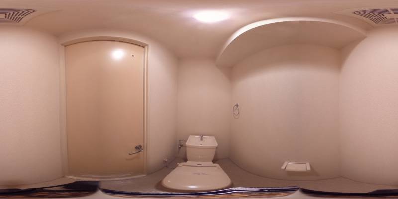 パノラマ画像トイレ