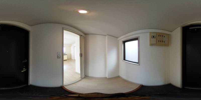 パノラマ画像玄関