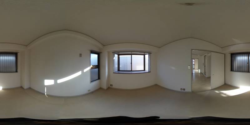 パノラマ画像洋室