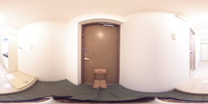 パノラマ画像玄関