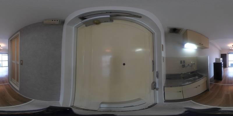 パノラマ画像玄関