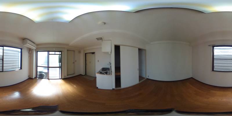 パノラマ画像洋室