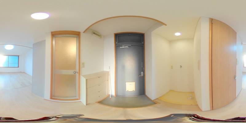 パノラマ画像玄関