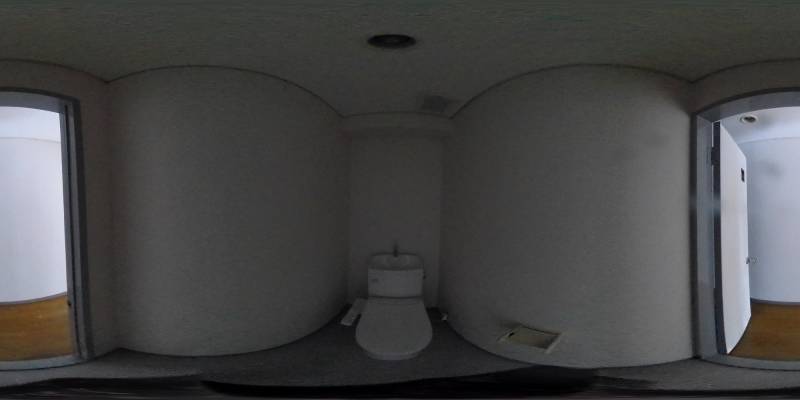 パノラマ画像トイレ