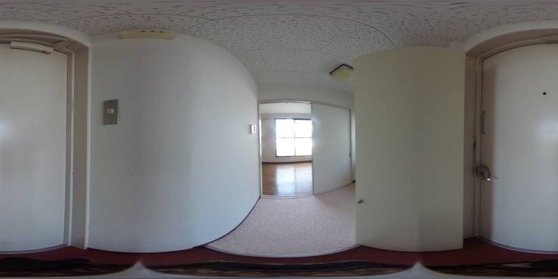 パノラマ画像玄関