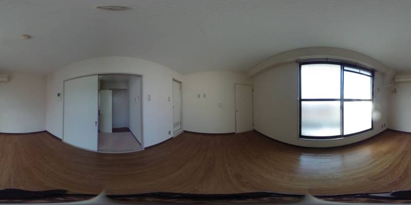 パノラマ画像洋室