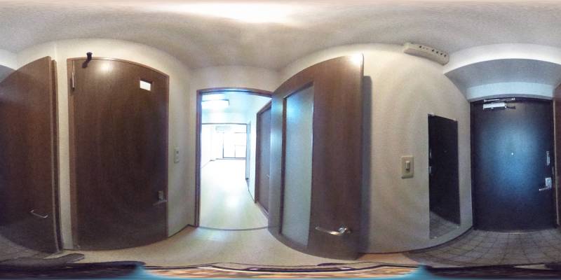 パノラマ画像玄関