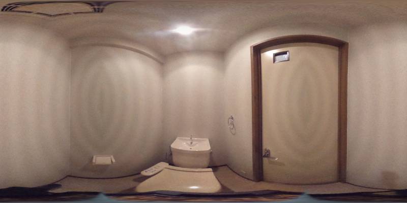 パノラマ画像トイレ