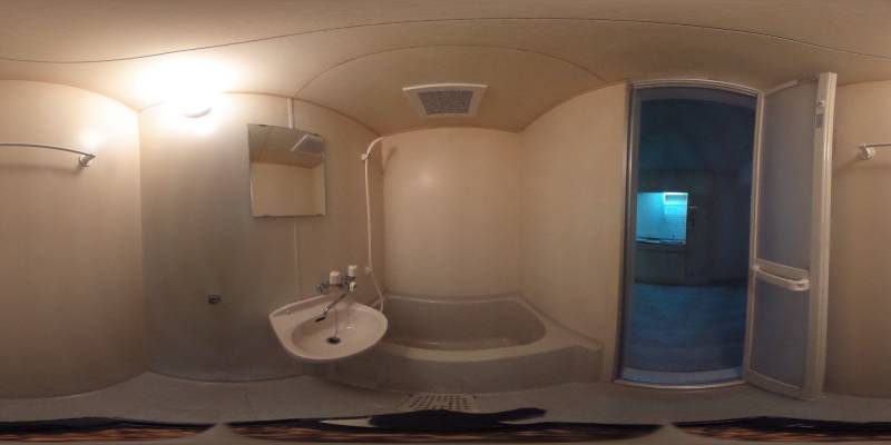 パノラマ画像バスルーム