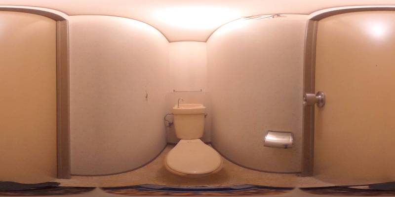 パノラマ画像トイレ