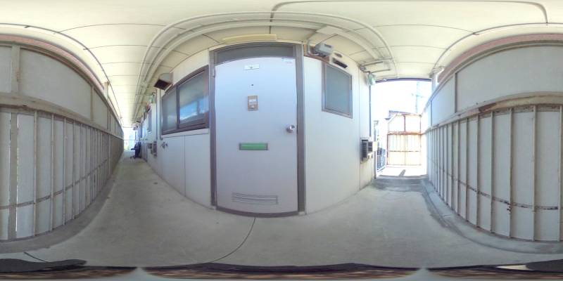 パノラマ画像玄関