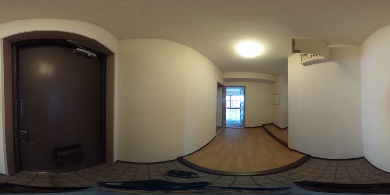 パノラマ画像玄関