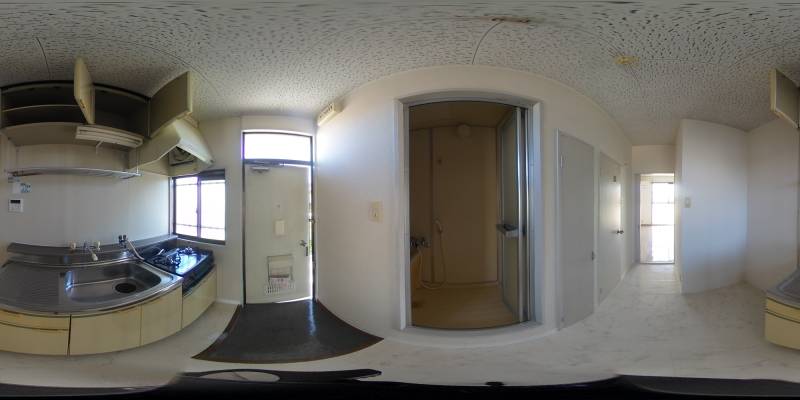 パノラマ画像洋室