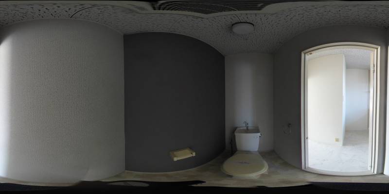 パノラマ画像トイレ