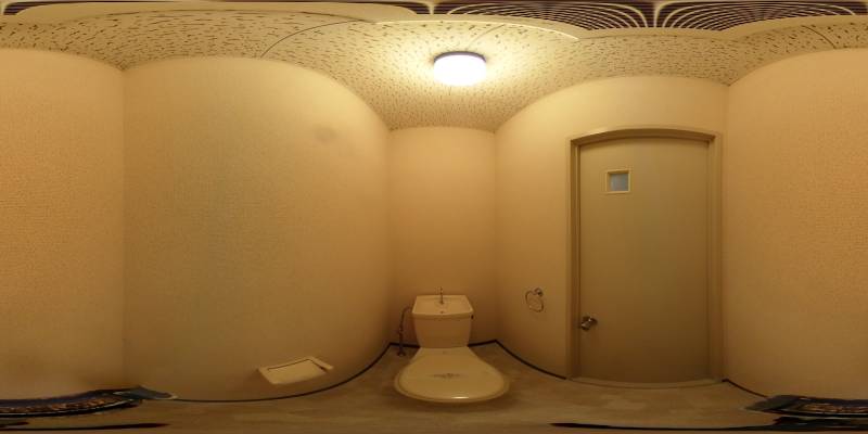 パノラマ画像トイレ