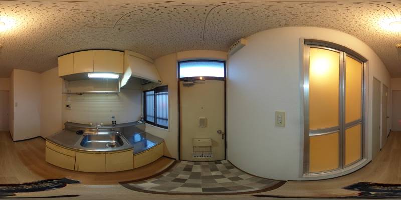 パノラマ画像玄関