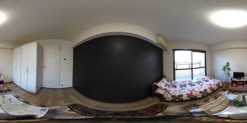 パノラマ画像洋室