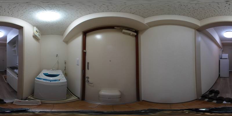 パノラマ画像玄関