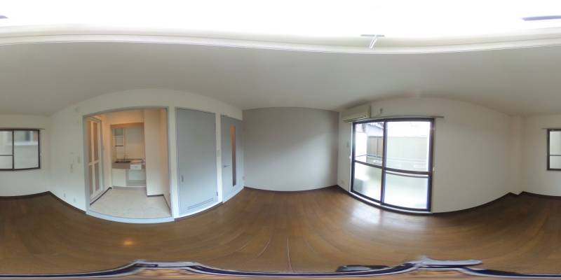 パノラマ画像洋室