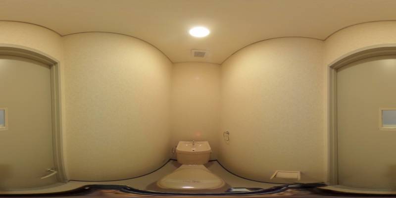 パノラマ画像トイレ