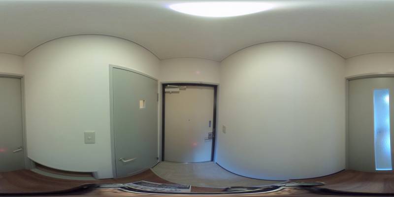 パノラマ画像玄関