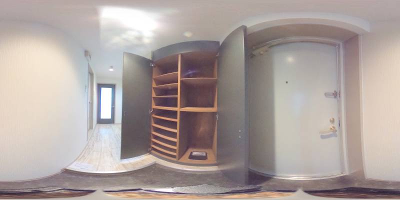 パノラマ画像玄関