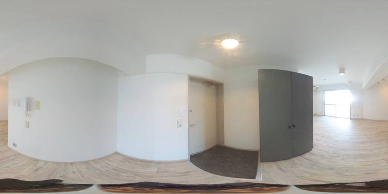 パノラマ画像玄関