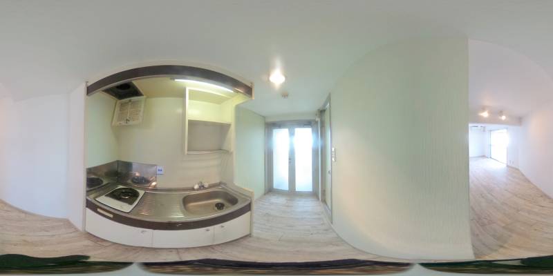 パノラマ画像キッチン