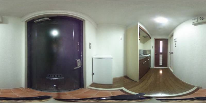 パノラマ画像玄関