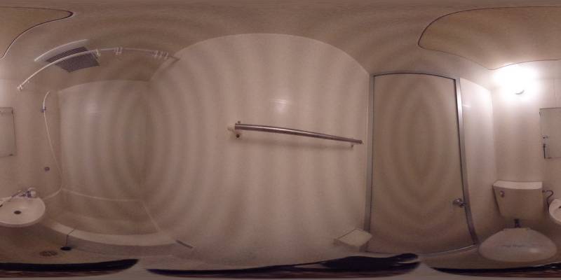 パノラマ画像バスルーム