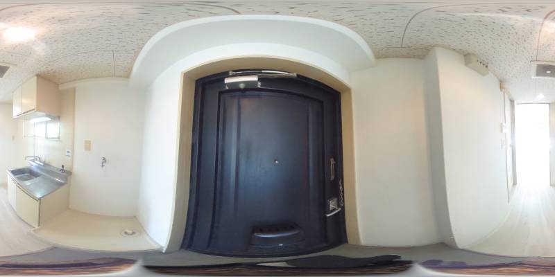 パノラマ画像玄関