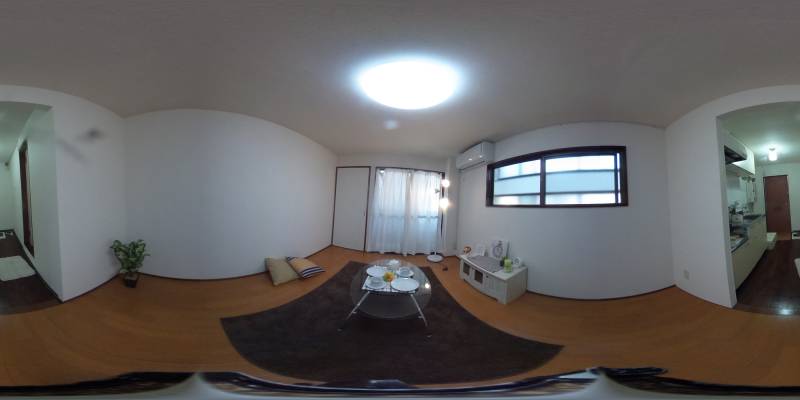 パノラマ画像洋室