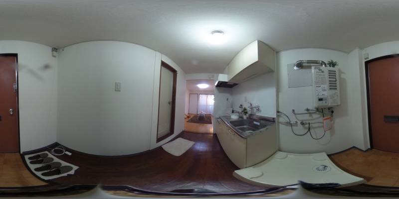 パノラマ画像玄関