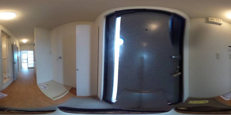 パノラマ画像玄関