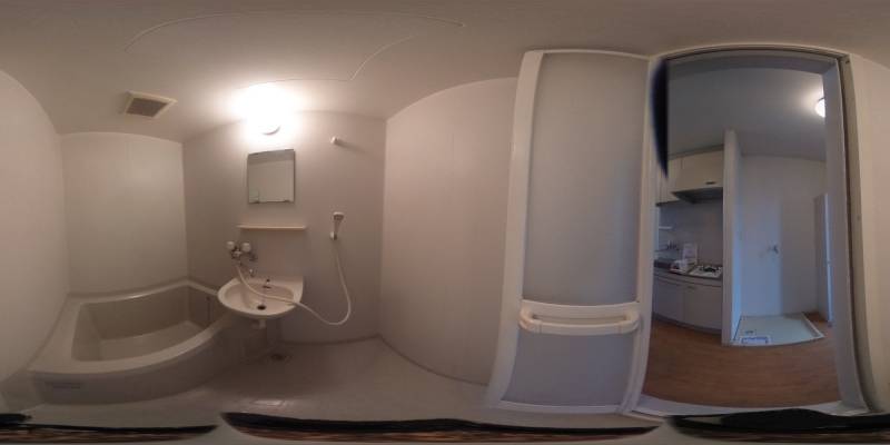 パノラマ画像バスルーム