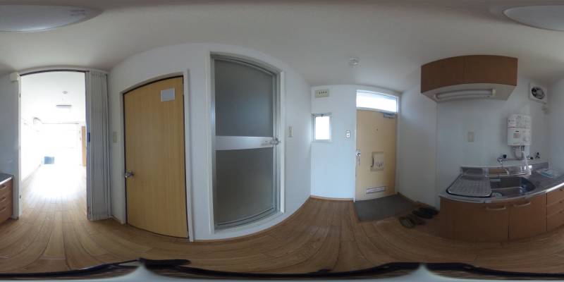 パノラマ画像玄関