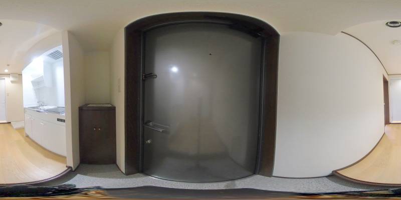 パノラマ画像玄関