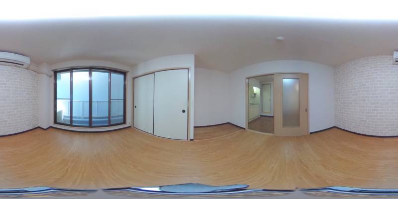 パノラマ画像洋室