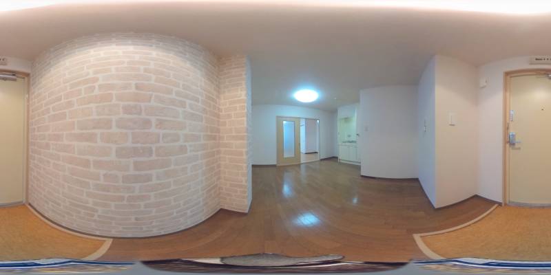 パノラマ画像玄関