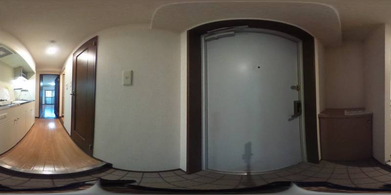 パノラマ画像玄関